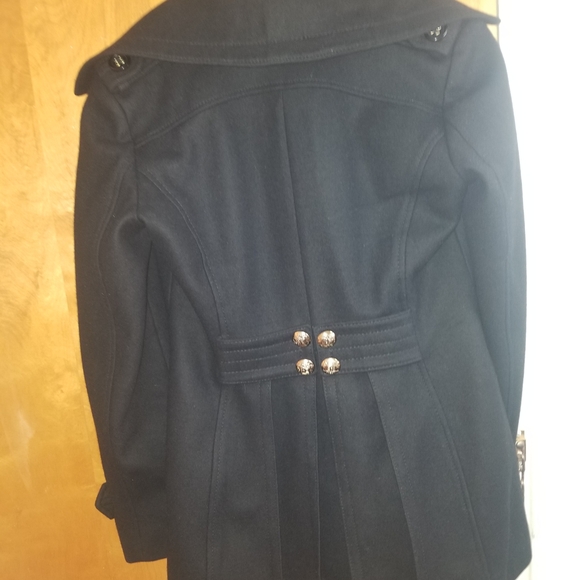 Miss Sixty Women's Black Peacoat - Picture 2 of 10